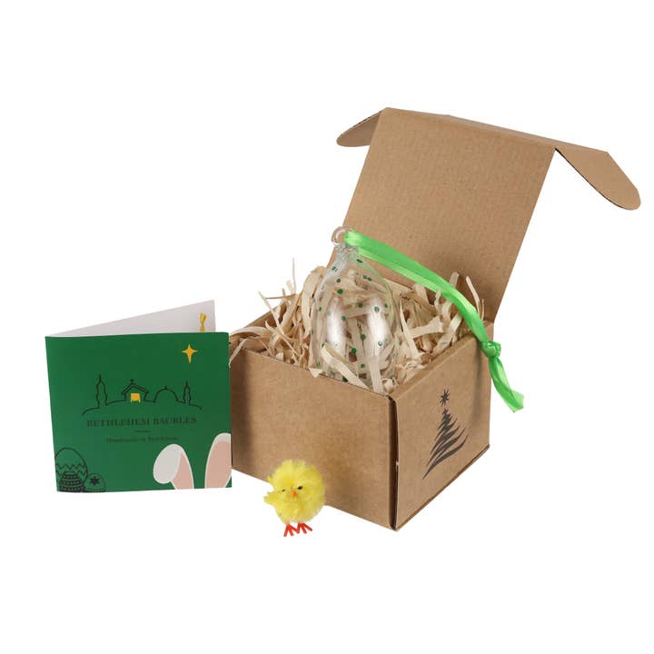 Boule de Pâques verte pour la vente par Bethlehem Baubles