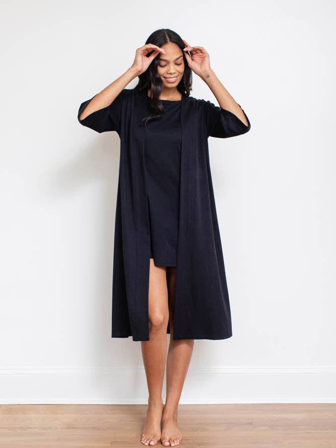 ROBE CURTO PIMA por atacado de Leena & Lu