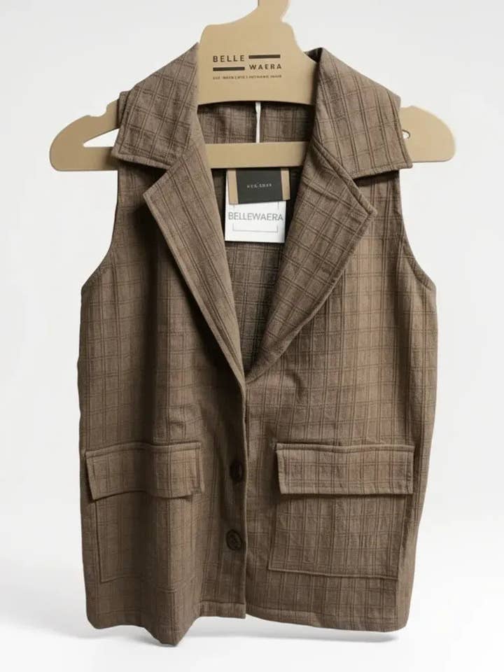 Collar Vest for wholesale by Belle Waera