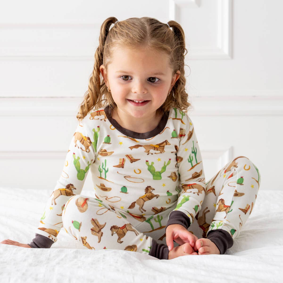Dreamland Baby - Wholesale Sleepwear Set - Kids - Toddler/Kids Bamboo Pajamas - Western1
