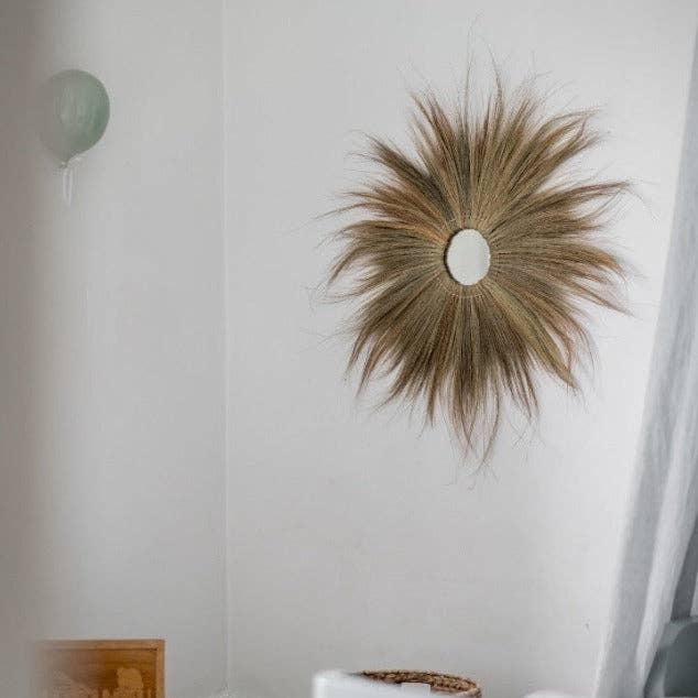 The Straw Studio - Wholesale Wall Accent - Grass Straw Deco