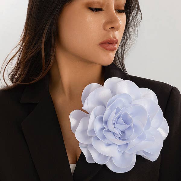 UZ Wholesale Store - Vendita all'ingrosso Spille - Spilla a forma di fiore monocromatica9