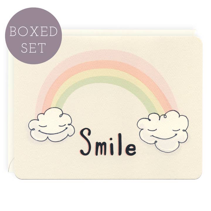 Smile Card - Boxed Set of 8 for wholesale by H.macdo Paper Co.