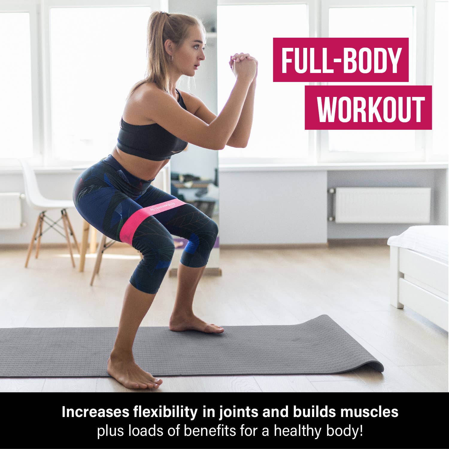 Brickhouse Babe LLC - Wholesale Yoga Strap/Band - Resistance Exercise Bands for Yoga, Pilates, PhysicalTherapy6