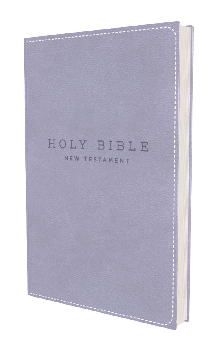 HarperCollins Christian Publishing - Wholesale Religion Book - NIV Tiny Testament Bible New Testament Leathersoft Blue10