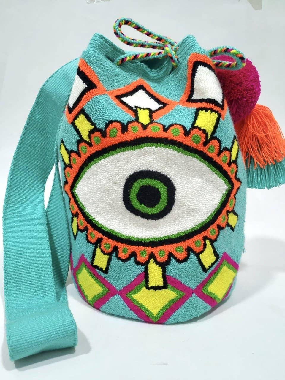 Colorful 4U - Wholesale Crossbody Bag - Women's - Evil Eye Bohemian Bag | Boho Bag for summer8