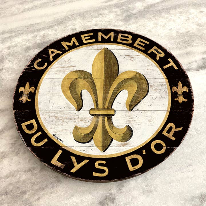 Black Fleur De Lis Lazy Susan for wholesale by Darrellene Designs, LLC