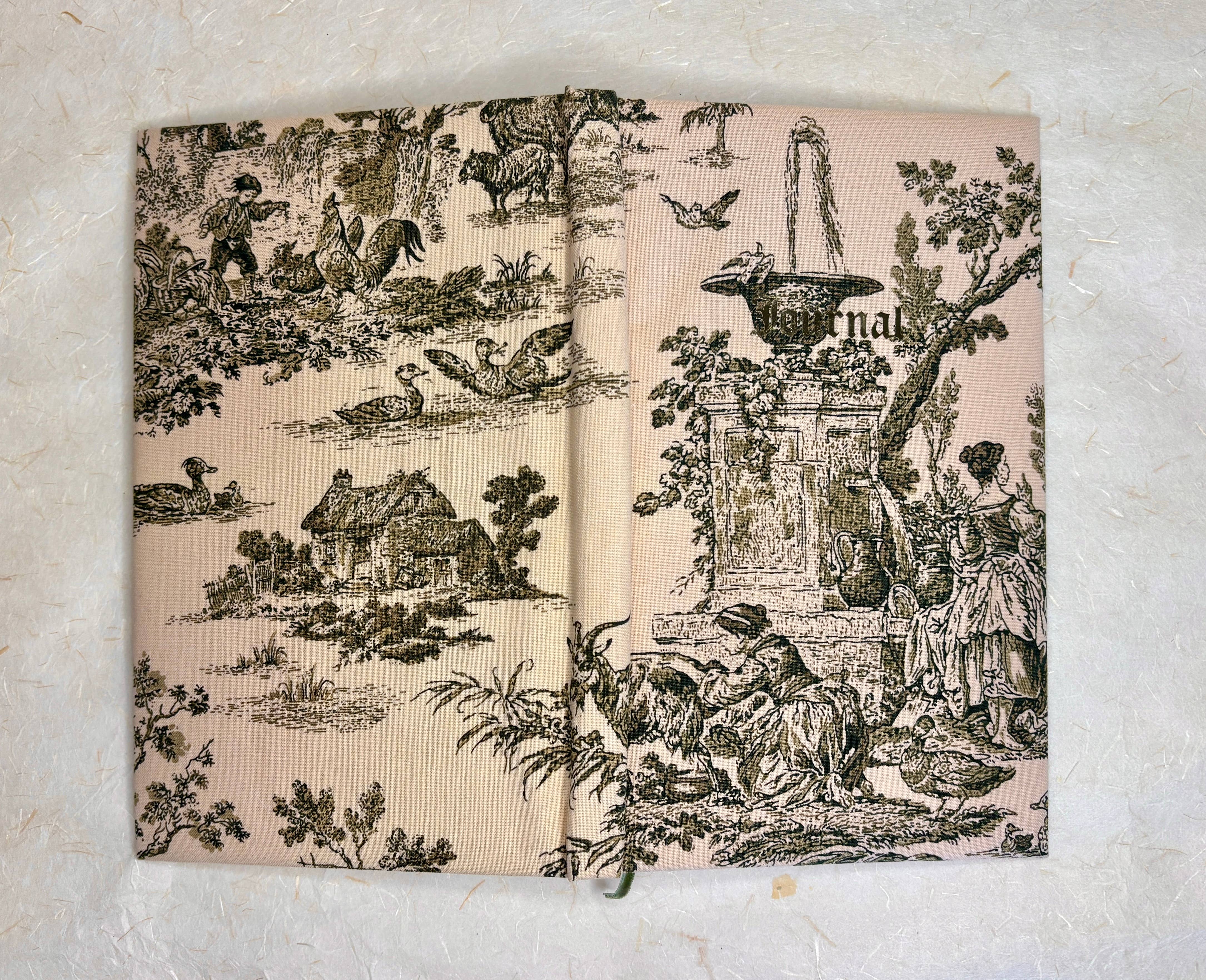 Petrichor & Co. - Wholesale Journal/Diary - Handmade Puffy Journal – Upcycled Thrifted Fabric, 100 Pages15