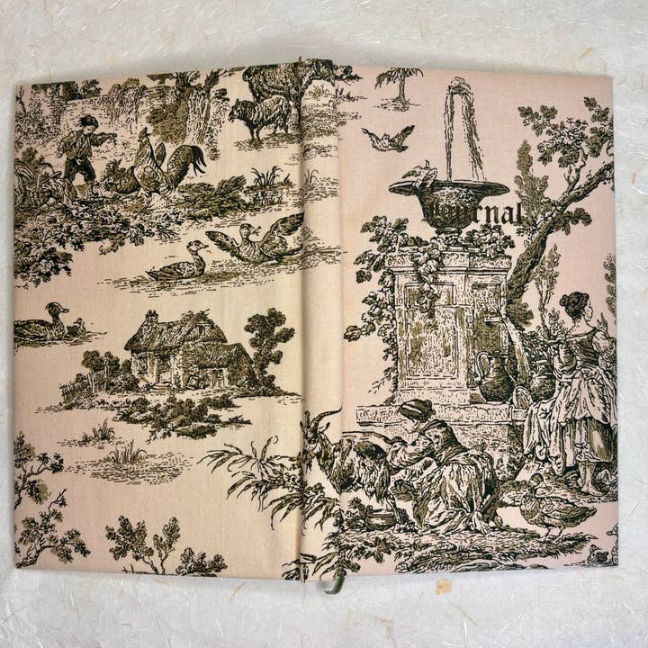 Petrichor & Co. - Wholesale Journal/Diary - Handmade Puffy Journal – Upcycled Thrifted Fabric, 100 Pages15