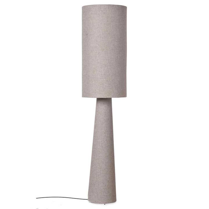 Lampadaire saturne lin D30 H130cm pour la vente par Opjet Paris