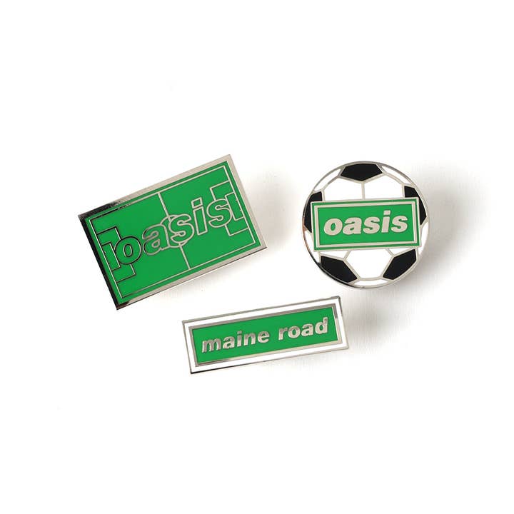 Oasis Voetbal Maine Road Speldenset voor wholesale door PINTRILL