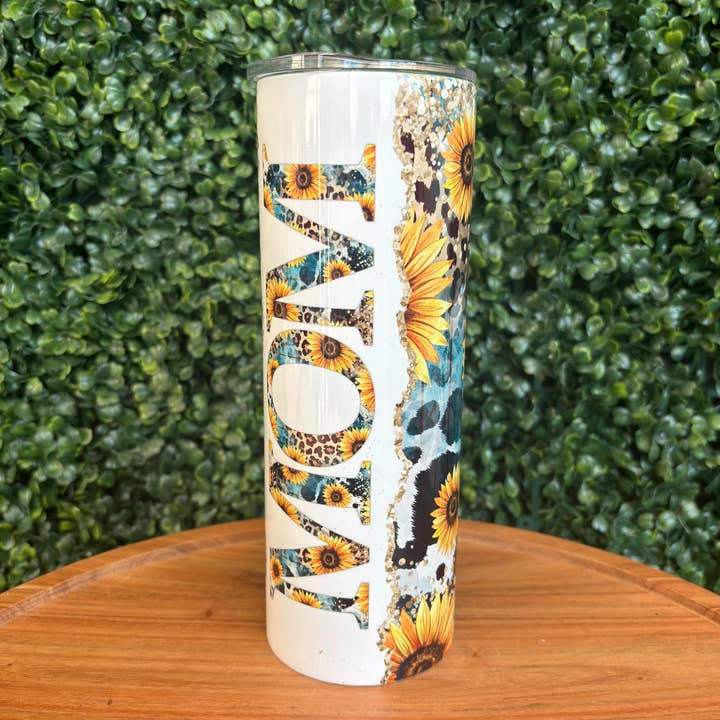 Gobelet Sunflower Mom pour la vente par Daydreamer Designs