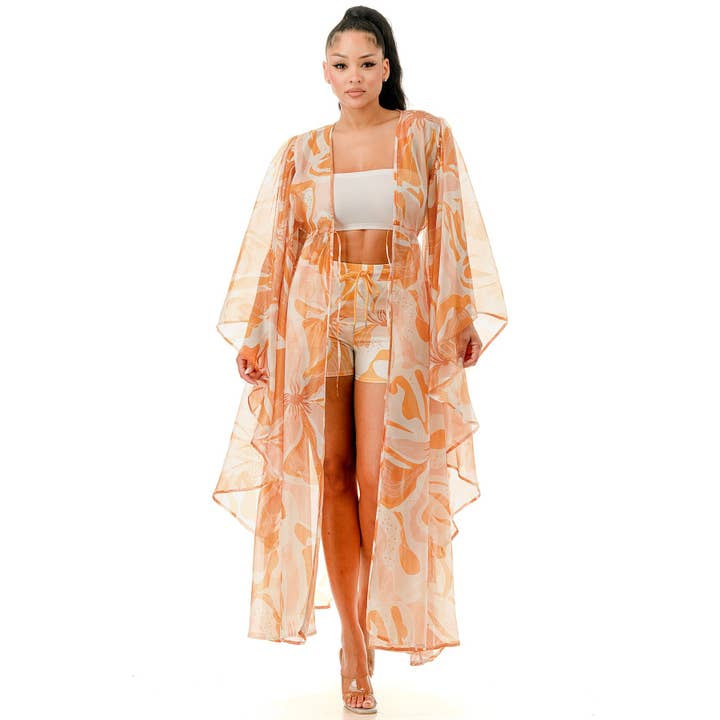 DESERT BLOOM DRAPE SET
PLUS for wholesale by Esmeray Clothing