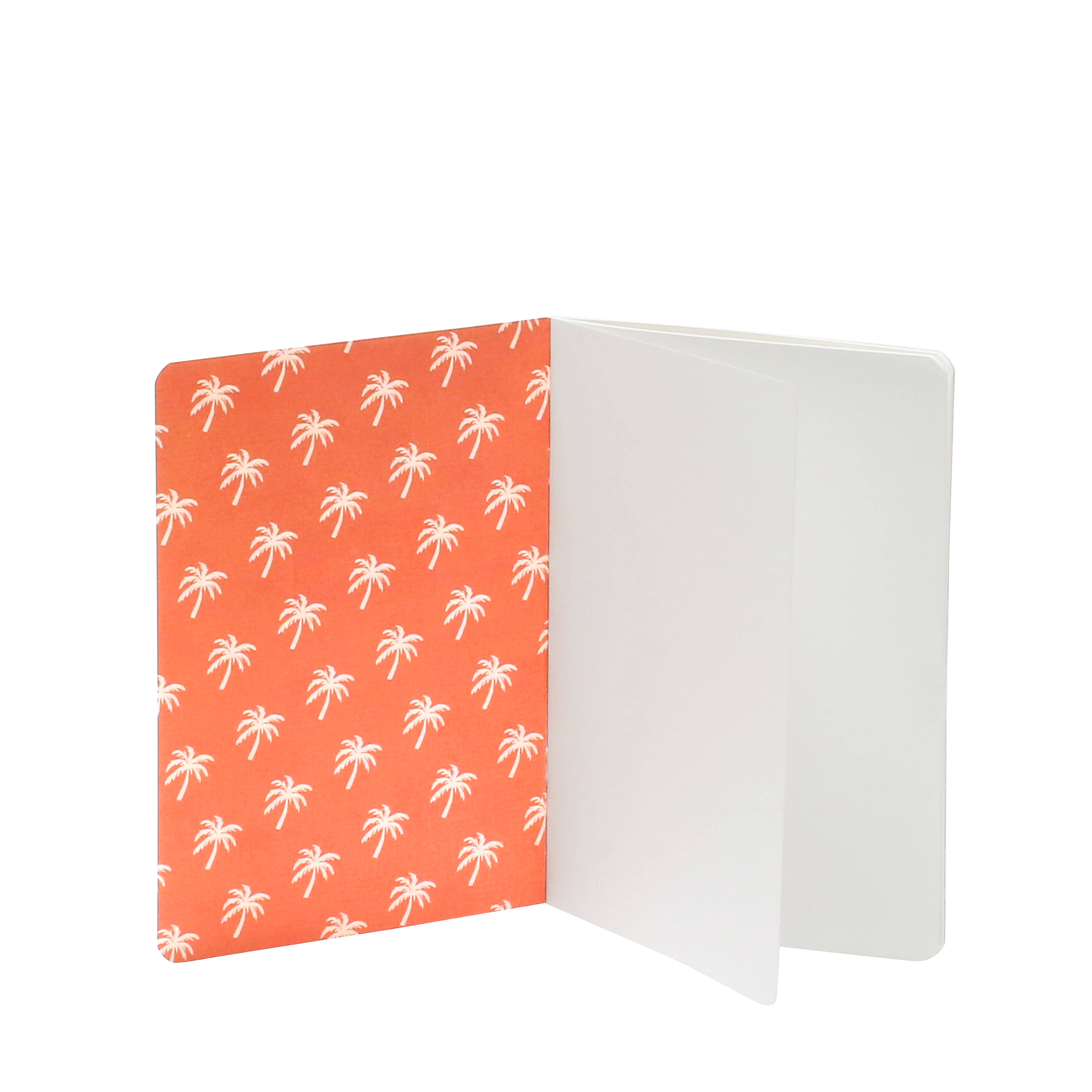 Rössler Papier - Vendita all'ingrosso Quaderni - Joy - Taccuino Palm Tree, 36/A5/Griglia a punti, Bianco sporco1