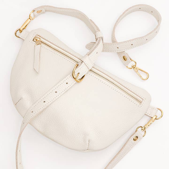 ABBY ALLEY - Wholesale Crossbody Bag - Women's - Sling Bag, Oyster12
