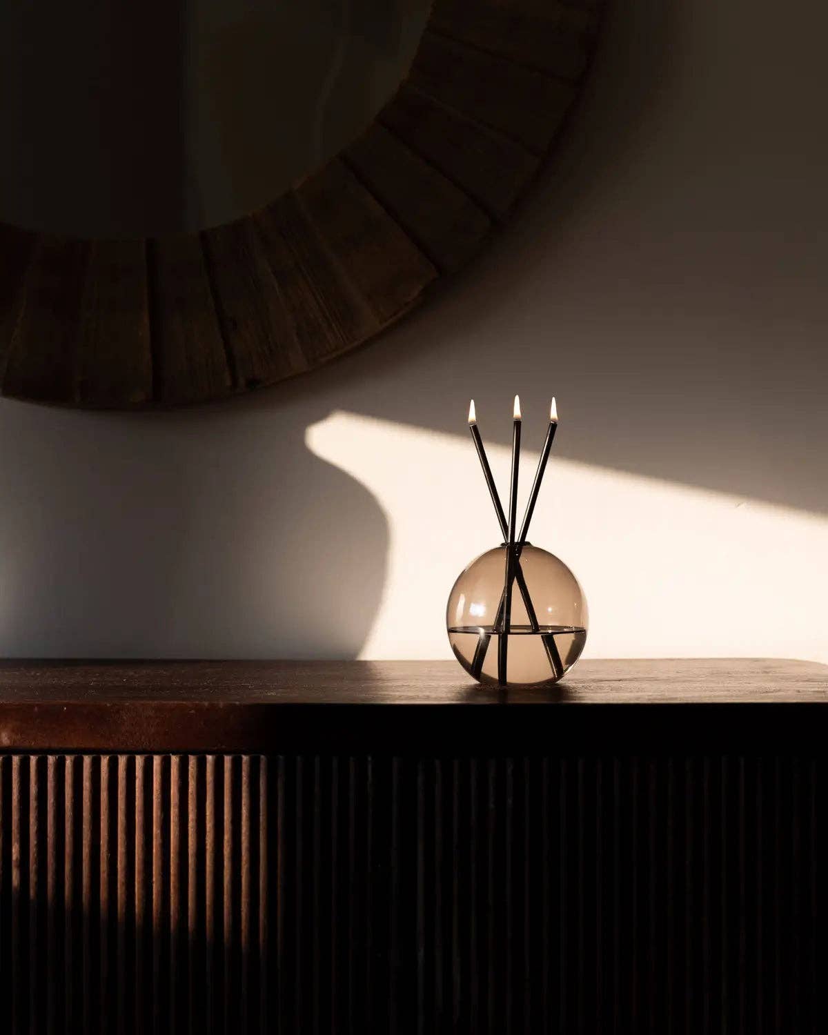 Everlasting Candle - Wholesale Vase - Neva Vase, Storm [x6] --WHOLESALE11