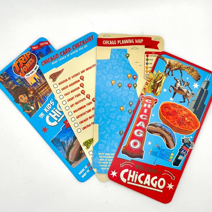 Trip Jones - Wholesale Baby & Toddler Book (0-2) - The Kids' Guide to Chicago - Travel Kit for Kids 4