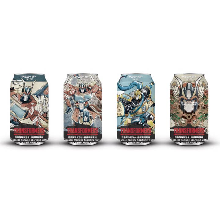 High Up Transformer Ukiyoe Sparkling Water – Lemon 330ml - 24ct for wholesale by I Got Your Candy