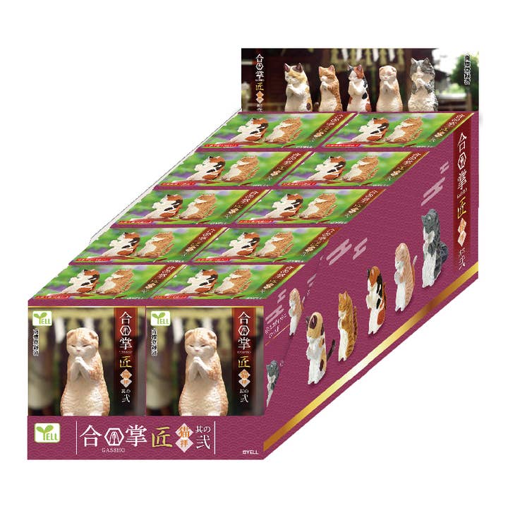 Hakubundo - Wholesale Decorative Figurine - 【JAPANESE BLIND BOX】PRAYER CAT 22