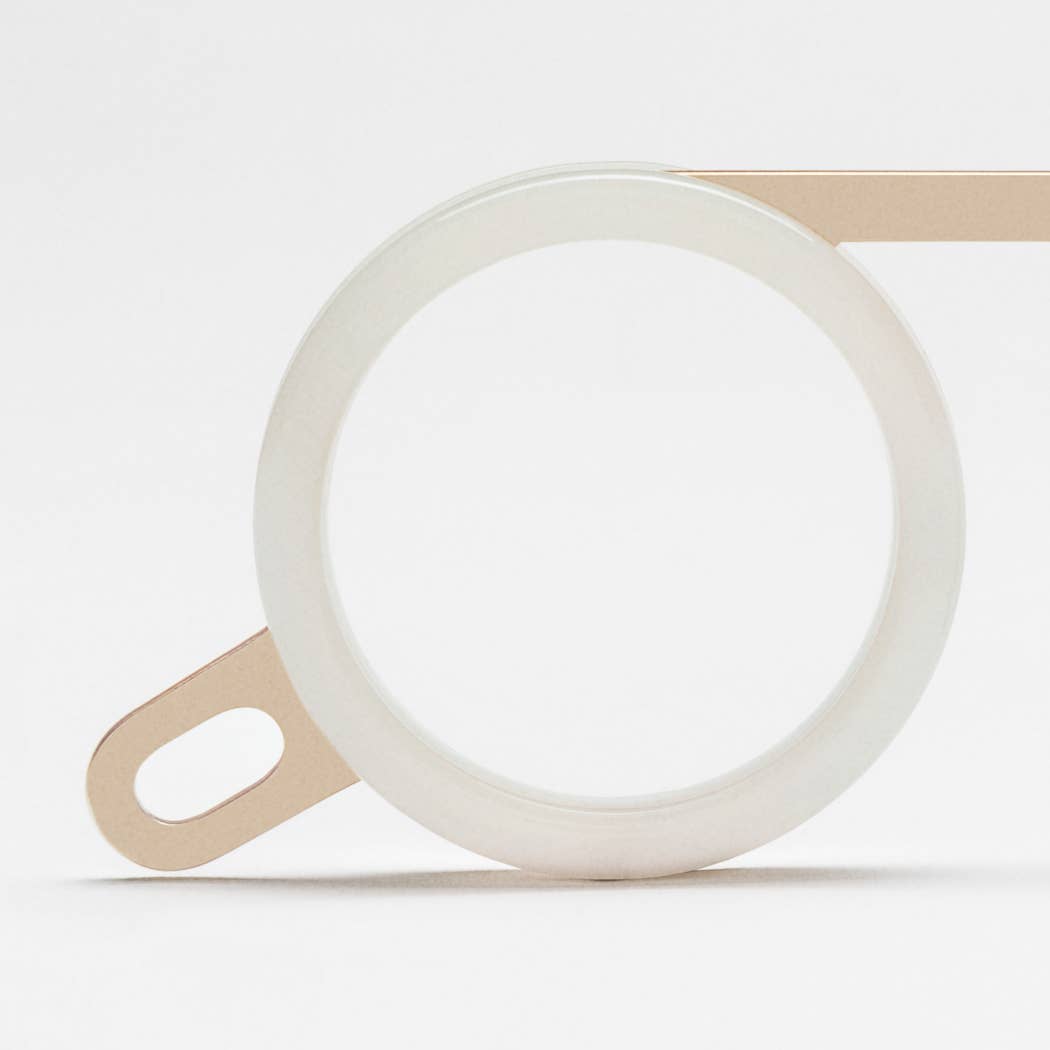 Fassamaneria srl – wholesale Eyeglasses – Unisex – Fassamano White reading glasses/+3 - Lbox2