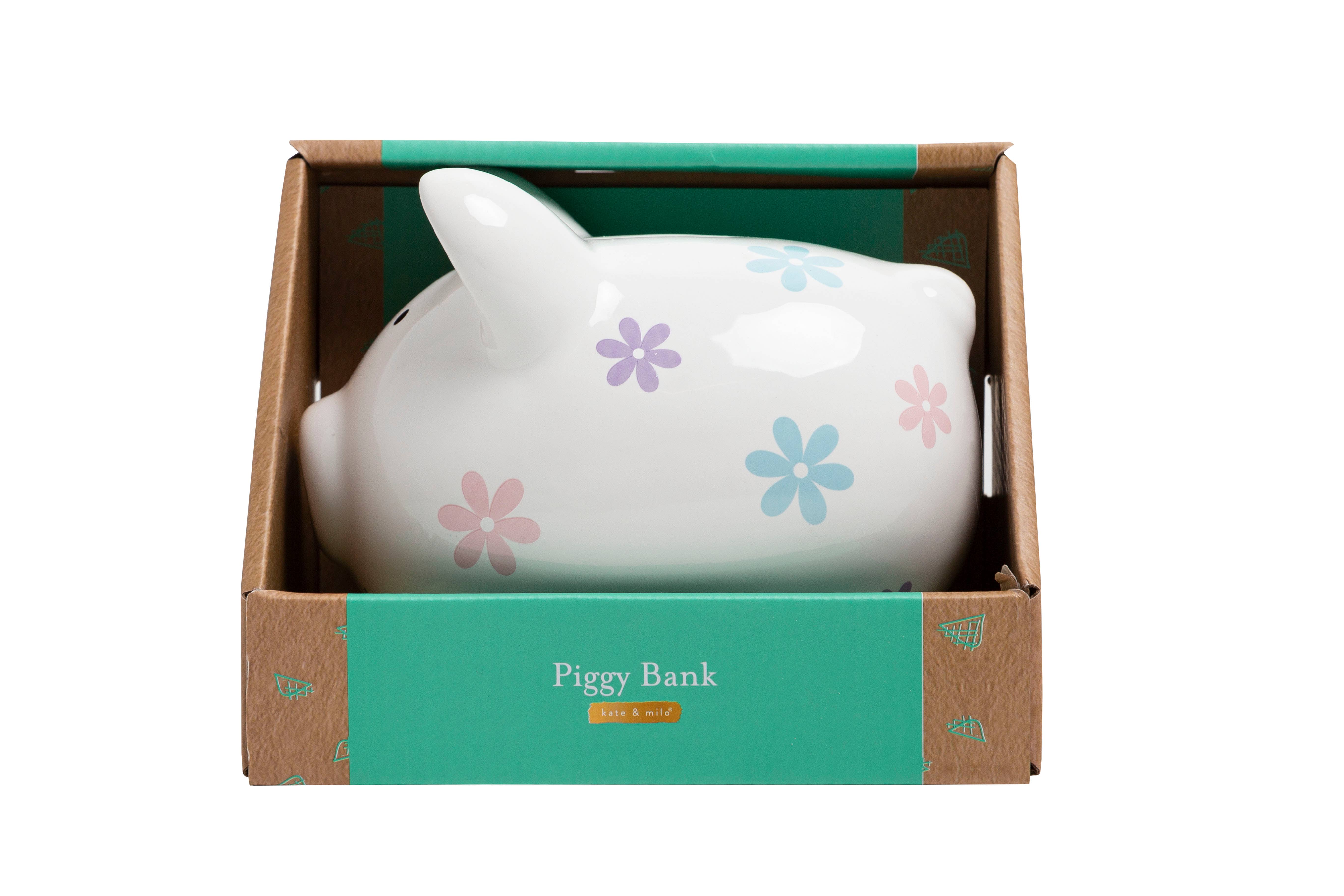 Kate & Milo - Wholesale Money/Piggy Bank - Kids & Baby - Floral Mini Piggy Bank8