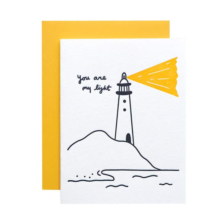 Du bist mein Licht Grußkarte für den Großhandel von Ink Paper Crafts