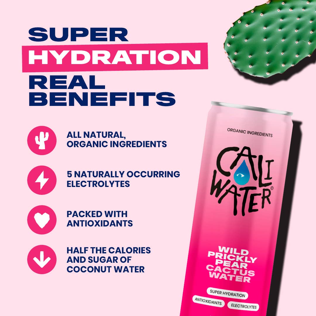 Caliwater - Wholesale Flavored/Infused Water (Non-Carbonated) - Wild Prickly Pear Cactus Water3