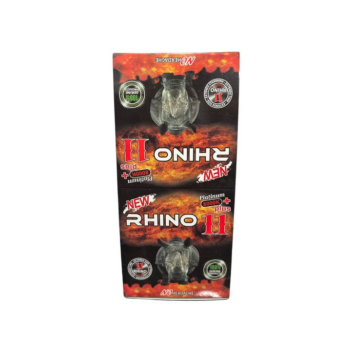 Herbal Honey – wholesale Oral supplement/vitamin – Rhino 11 8000K Twin Capsules 24CT1