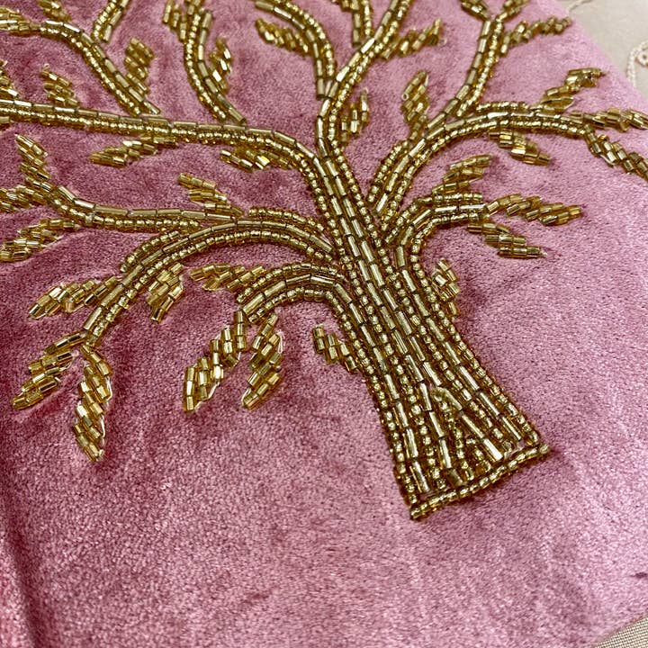 Temple of Treasure - Wholesale Notebook - Fluwelen Geborduurd Notitieboek Boom des Levens2