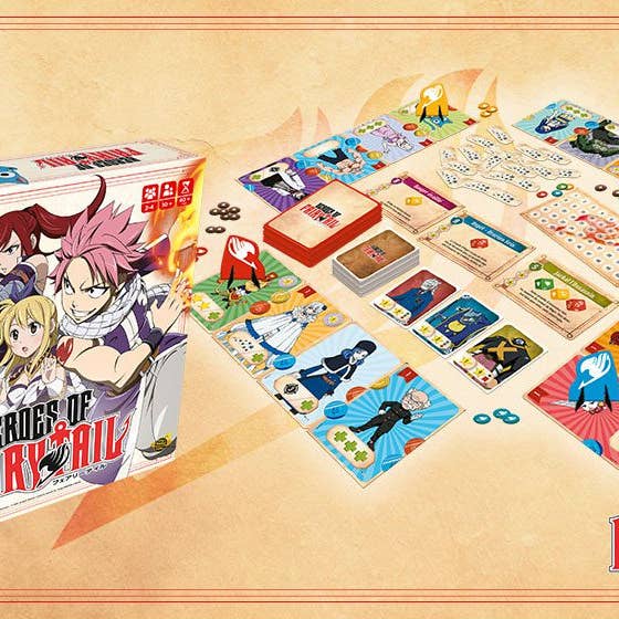 Japanime Games - Wholesale Board Game - Heroes of Fairy Tail - Boardgame