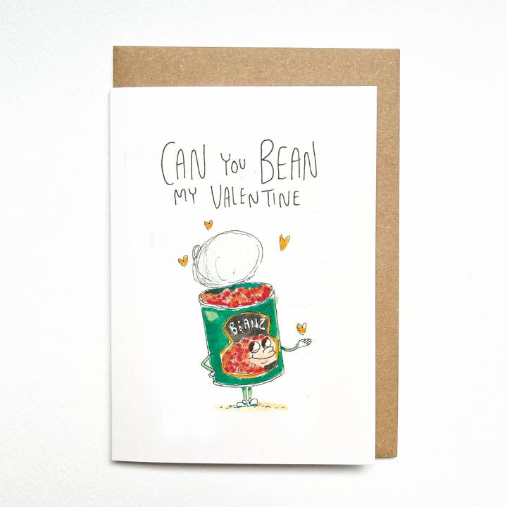 Can you Bean my Valentine for wholesale by Well Drawn