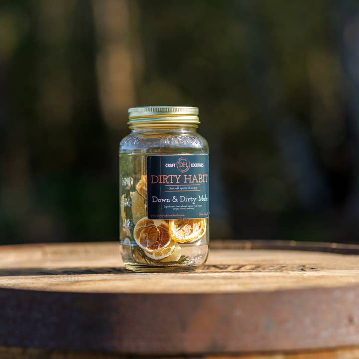 Dirty Habit Cocktails - Wholesale Cocktail Mix/Syrup - Down & Dirty Mule Dirty Habit Cocktail Mix6