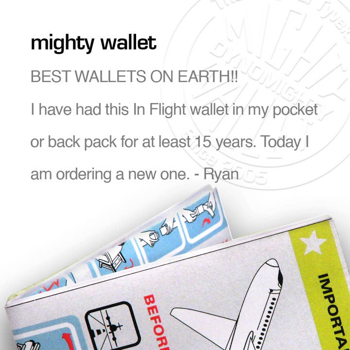 Mighty Wallet - Wholesale Wallet - Men's - In Flight Mighty Wallet5