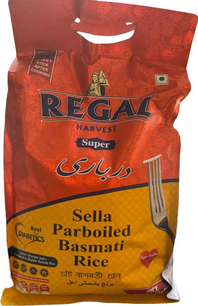 Hudson Meat Company - Wholesale Rice - RICE BASMATI SELLA (FOR DIABETICS)      -     REGAL0