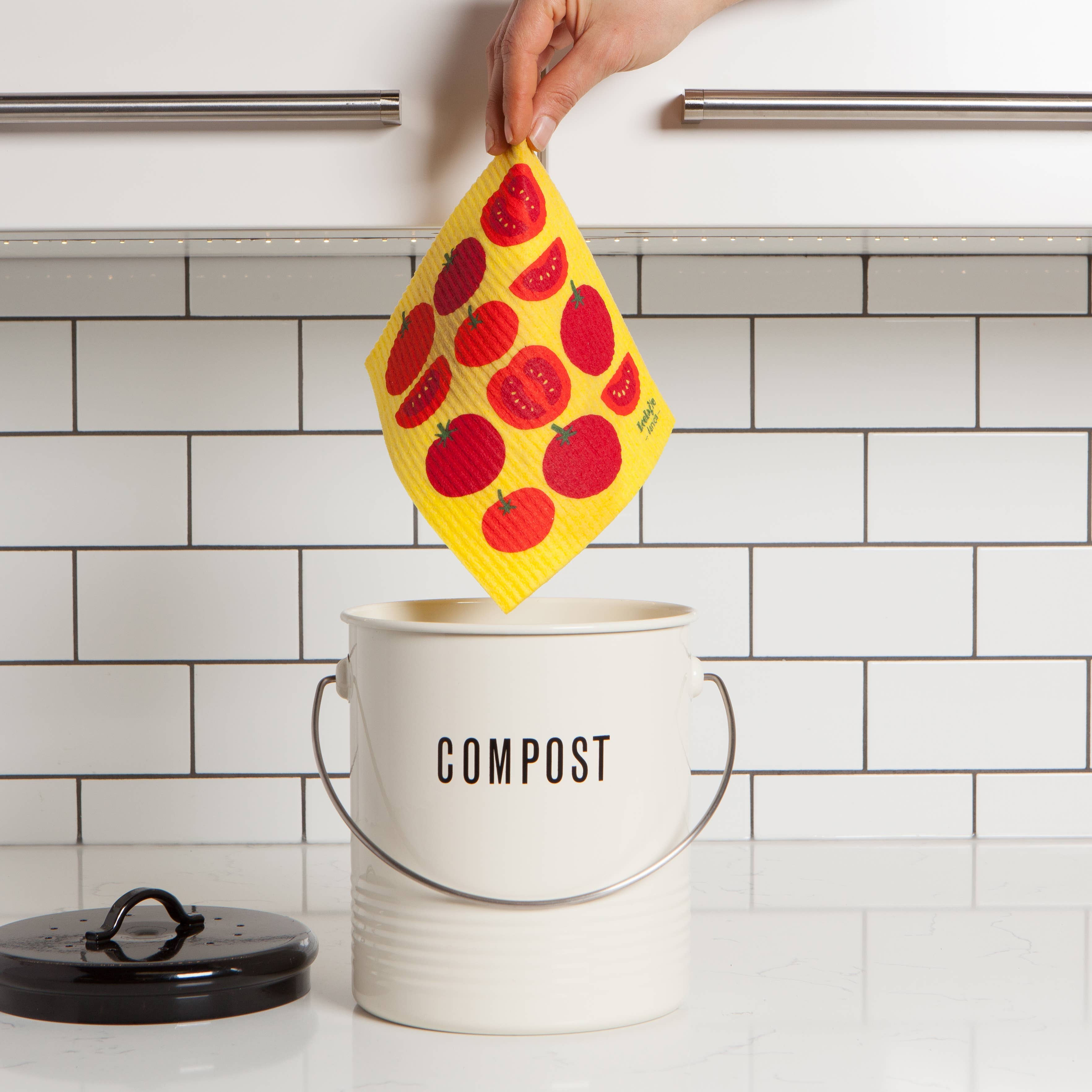 Ecologie - Wholesale Dishcloth - Tomatoes Swedish Dishcloth3