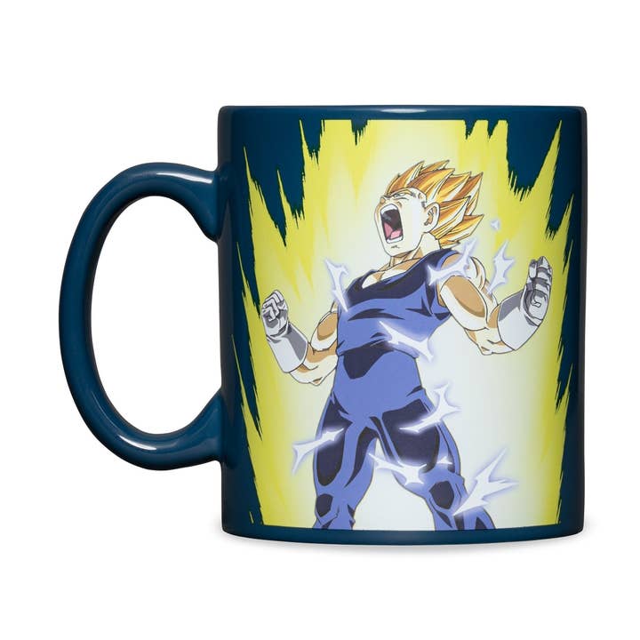 Tazza in ceramica da 16 oz. Dragon Ball Z Super Saiyan Vegeta Orgoglio Saiyan per la vendita all'ingrosso da parte di Fundom