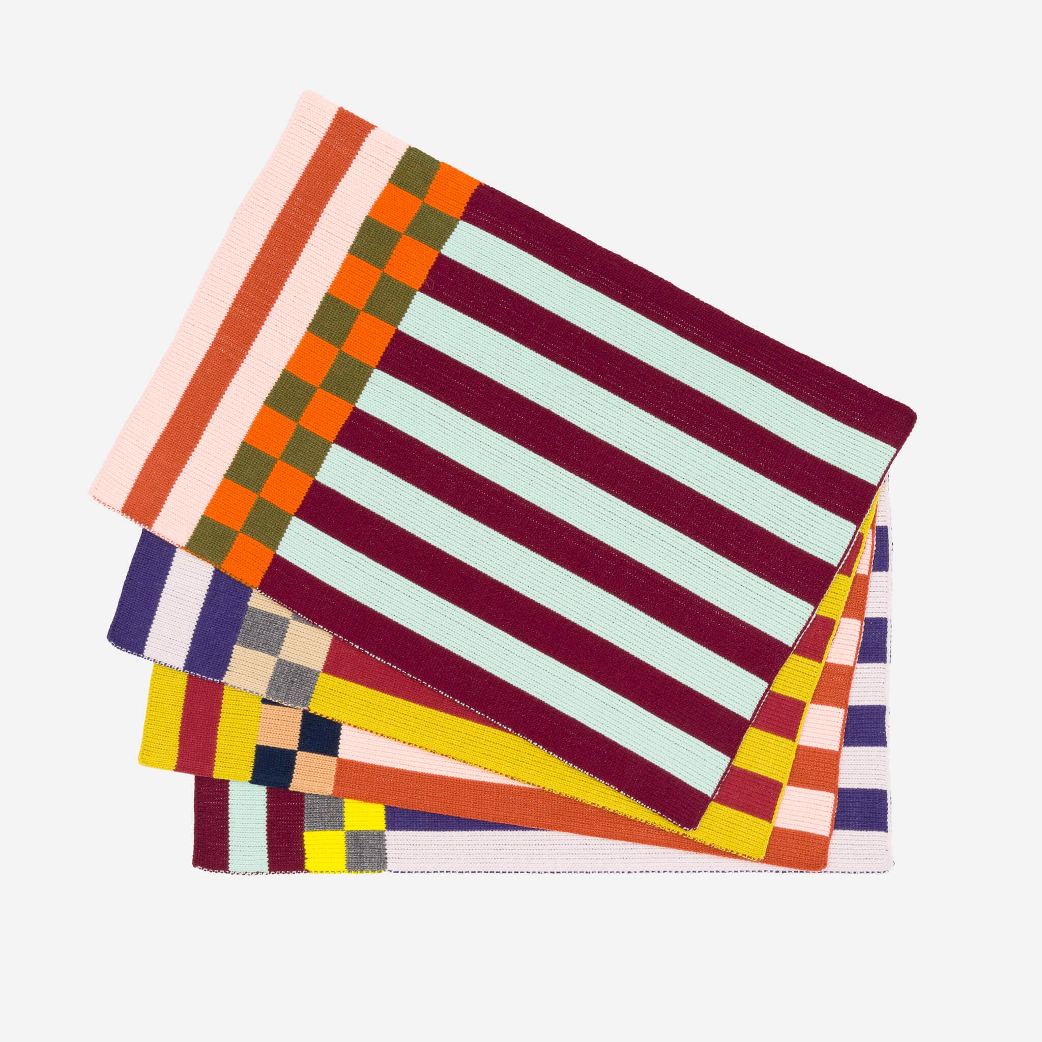 VERLOOP | knits - Wholesale Placemat - Pattern Patch Placemat Set5