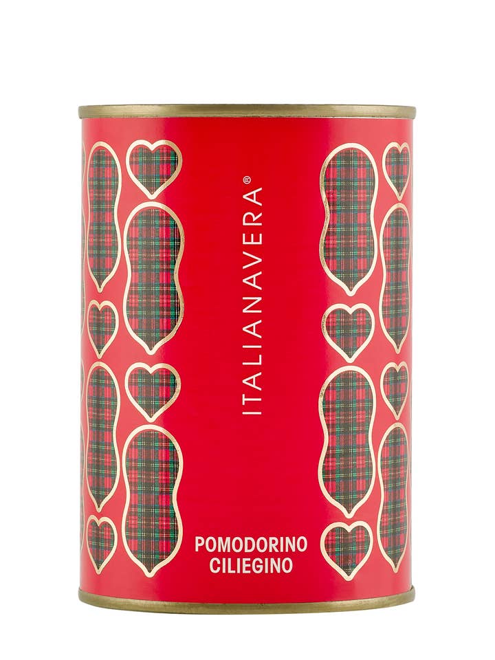 CHERRY TOMATO 400g - TARTAN XMAS EDITION for wholesale by ITALIANA VERA S.R.L.