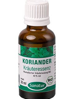 Koriander Kräueressenz, 30 ml, Bio für den Großhandel von Sanatur GmbH