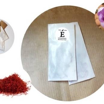 BienÉlevées - Wholesale Dried Spice - Safran de Paris 1 dose in a crystal bag1
