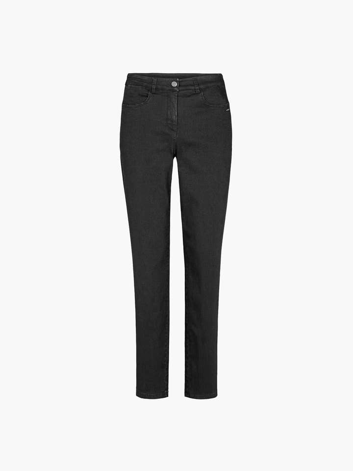 Serene 5-pocket Slim - Long Length - Black for wholesale by LAURIE