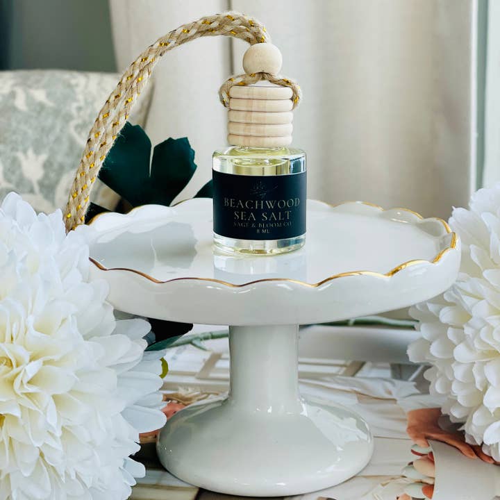 Beachwood Sea Salt Car Diffuser for wholesale by Sage and Bloom Co