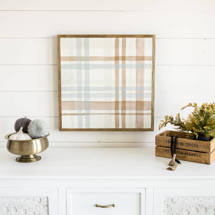 Plaid About You | Fall | Fine Art for wholesale by Joyfully Said