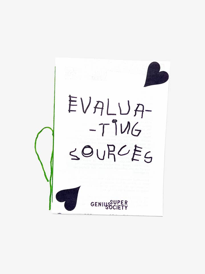 Evaluando Fuentes Zine para venta al por mayor de Super Genius Society