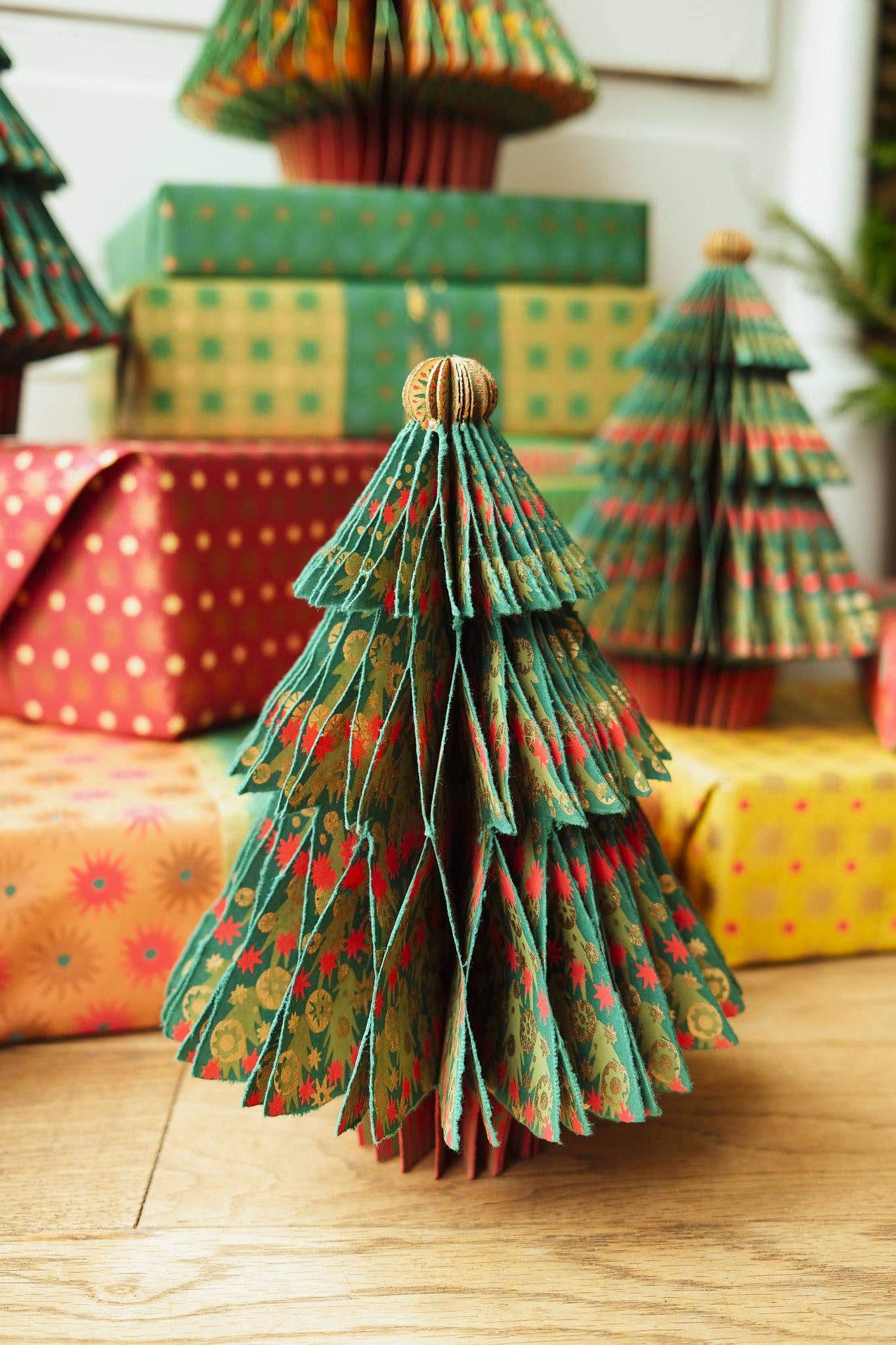East End Press - Wholesale Christmas Decoration - Fir Tree Honeycomb26