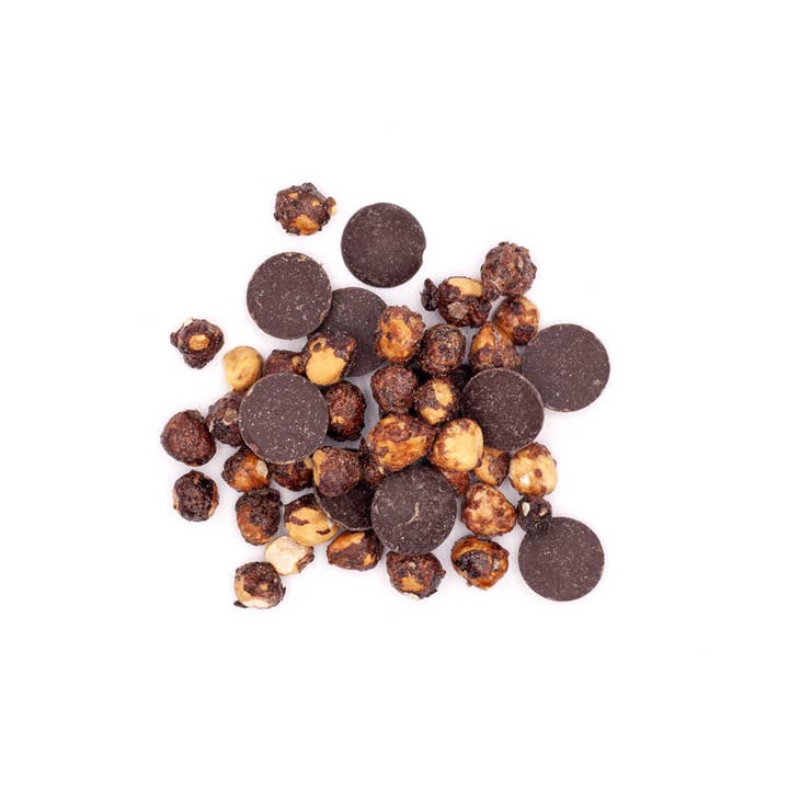 CROC smeerpasta mix (gekarameliseerde hazelnoten, chocola) voor wholesale door Croc Snack
