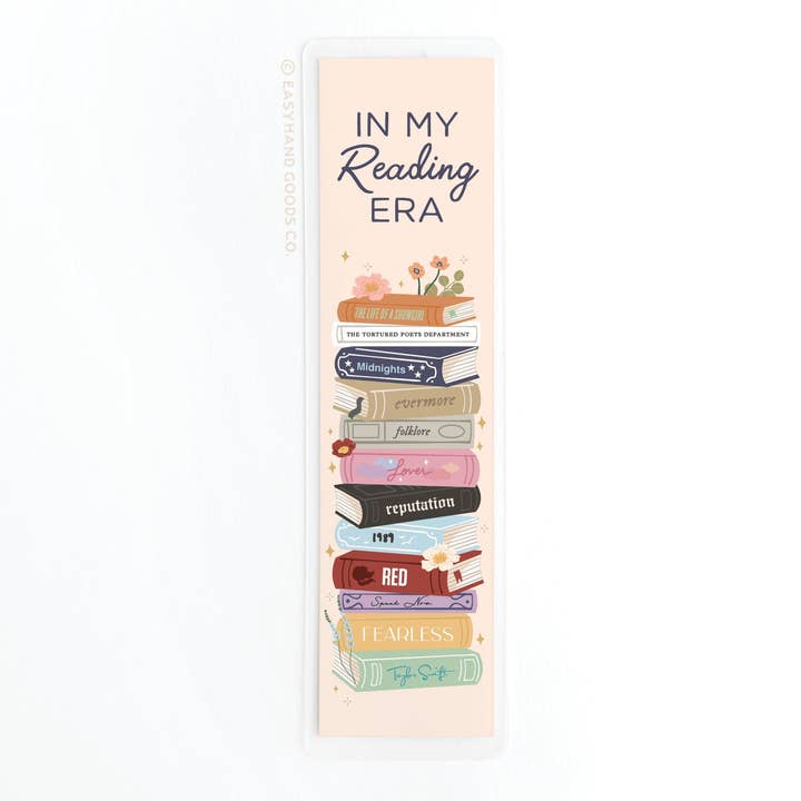Segnalibro laminato TS In My Reading Era per la vendita all'ingrosso da parte di Easyhand Goods – formerly Onderkast