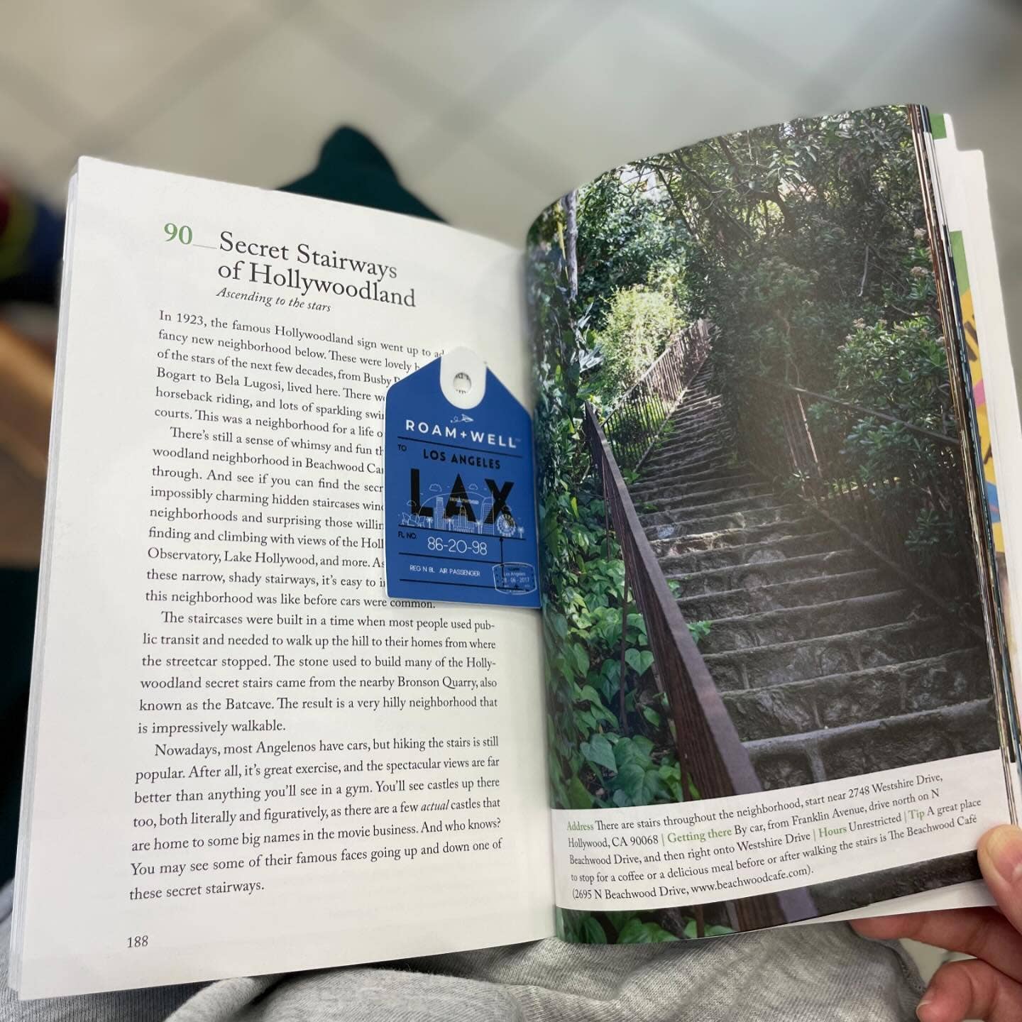 Roamwell - Wholesale Sticker - Luggage Tag Sticker: Los Angeles8