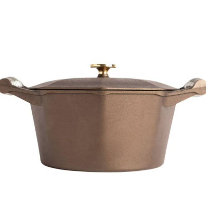 TerraMar Imports - Wholesale Cast Iron Skillet - Cast Iron Dutch Oven - 5 Qt