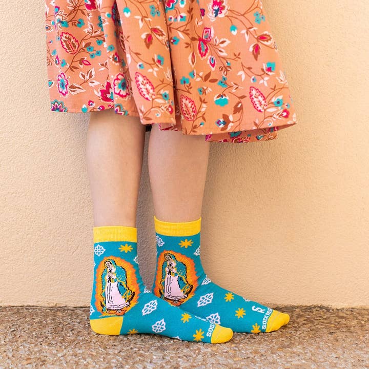 Sock Religious - Wholesale Socks - Kids - Our Lady of Guadalupe Kids Socks1